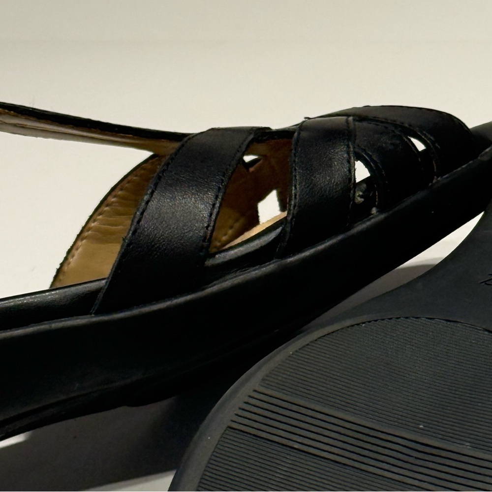 Naturalizer Black Strappy Sandals - Picture 5 of 7